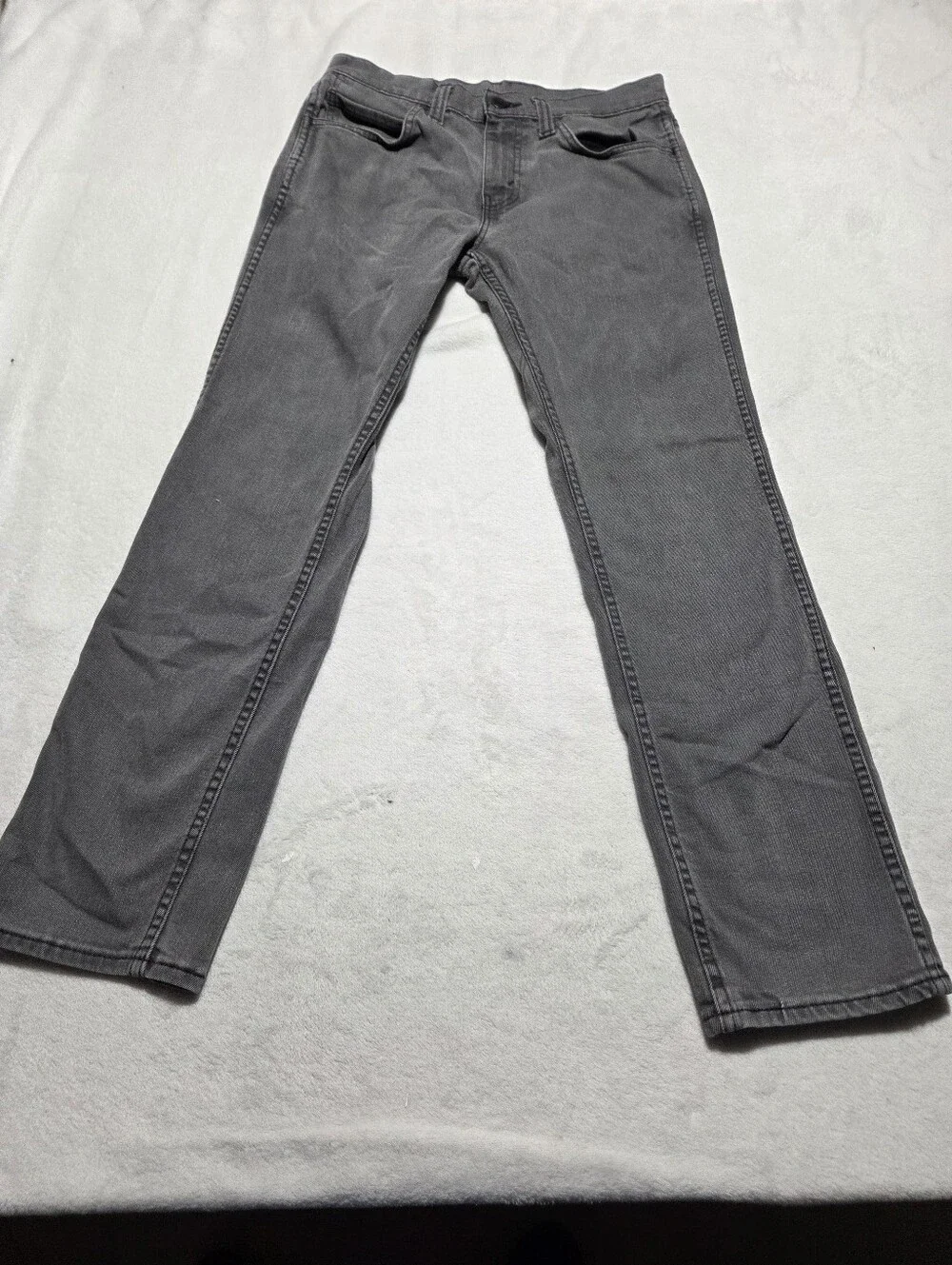 Levis 511 Slim Fit Jeans Mens 30x30 Black Denim Stretch Pants Classic Casual